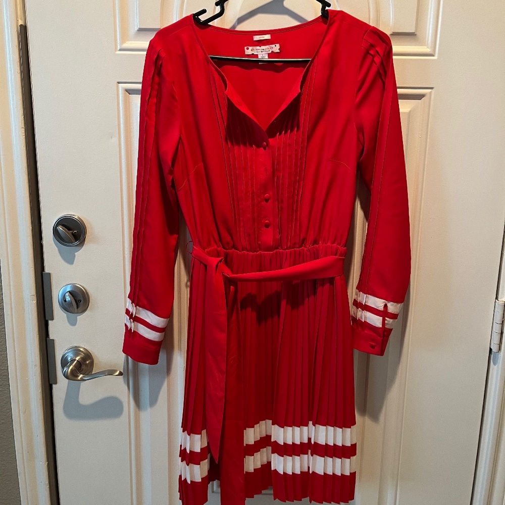 Red/White Zooey Dress